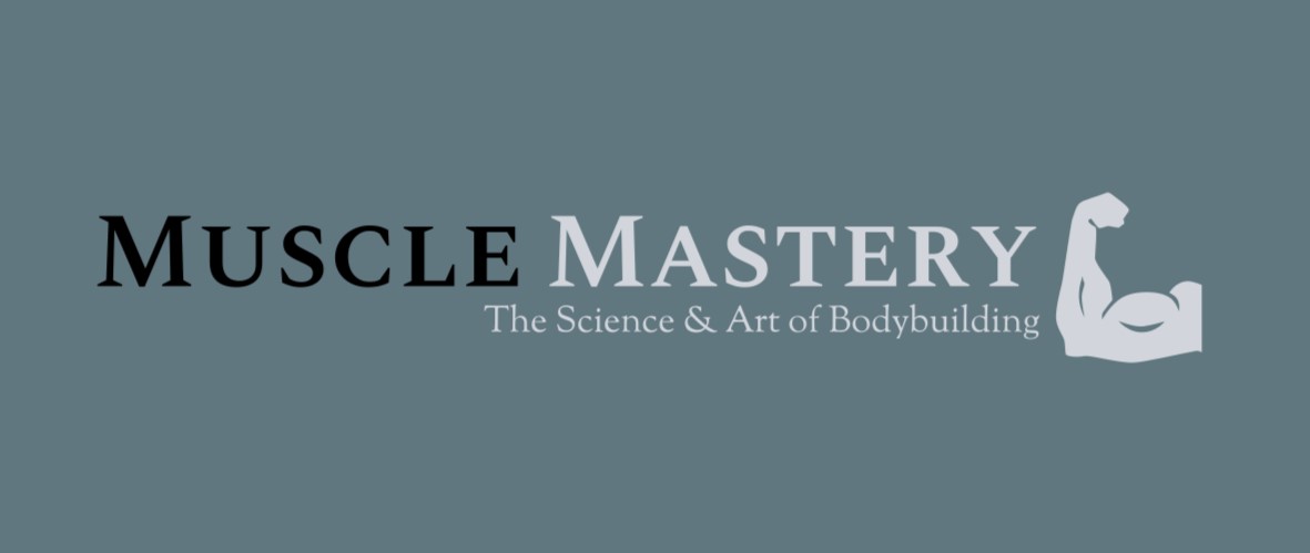 Logo for the fitness website Muscle Mastery: The Science & Art of Bodybuilding